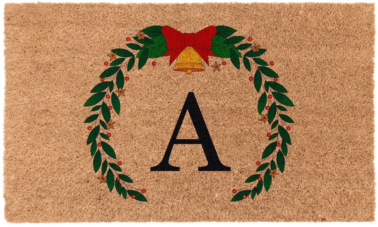 Christmas Wreath Monogram