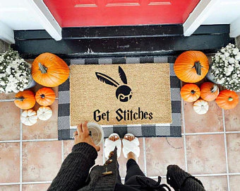 Get Stitches Coco Doormat - Image 2