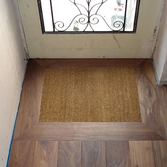 Custom Sized Vinyl Back Natural Coco Coir Entrance Mats - Image 4