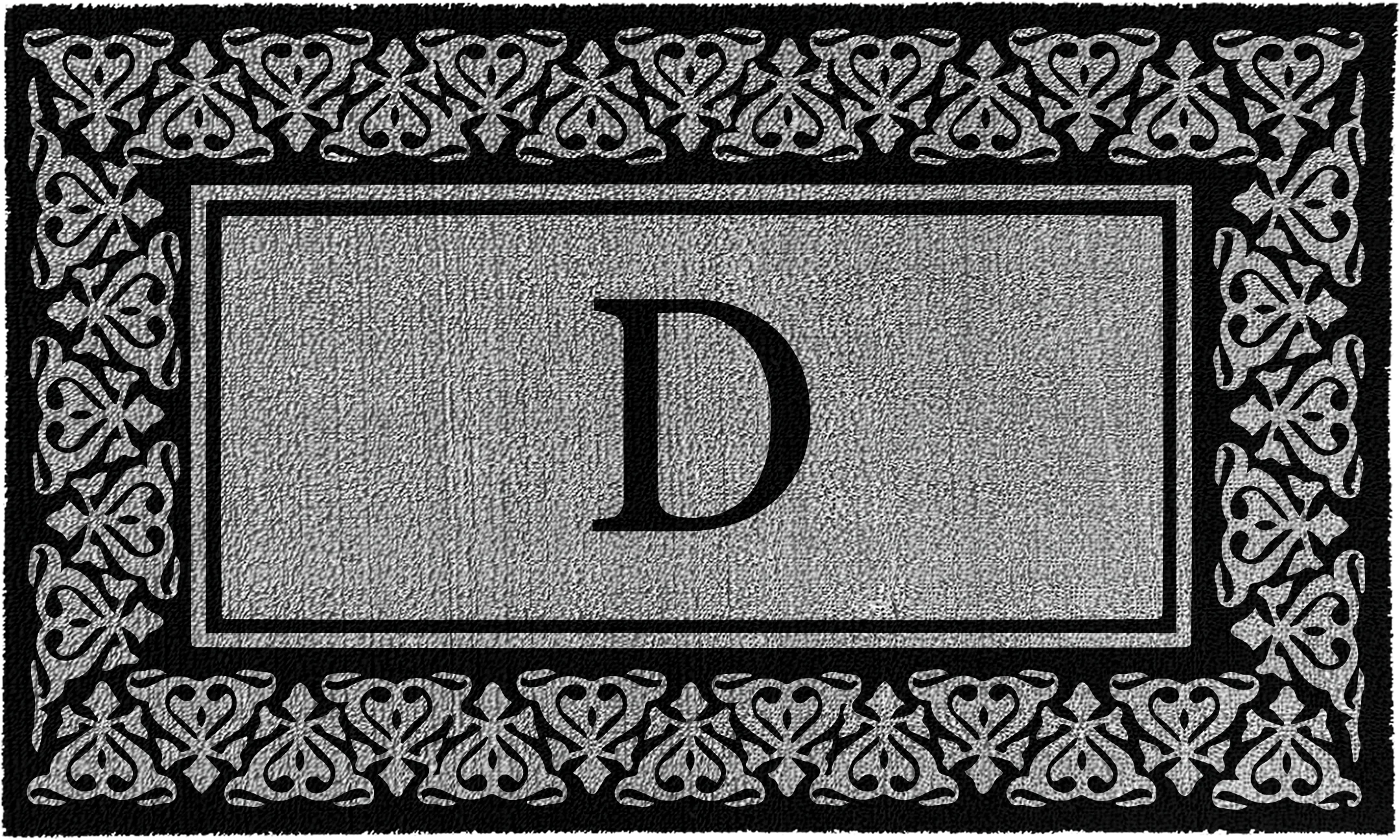 Decor Loop Blooming Hearts Border Personalized Doormats - Image 4