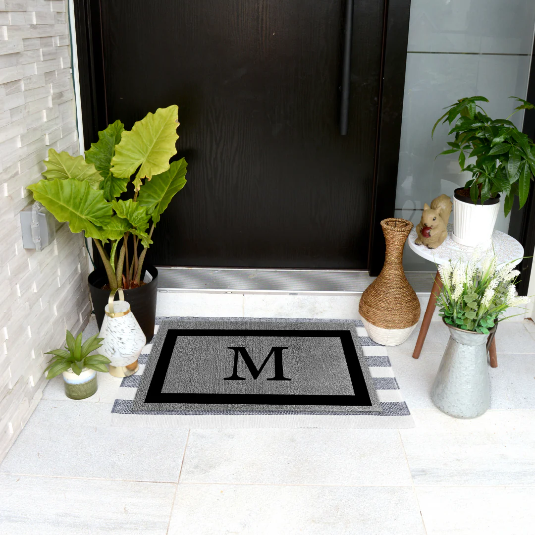 Decor Loop Single Border Personalized Doormats - Image 4