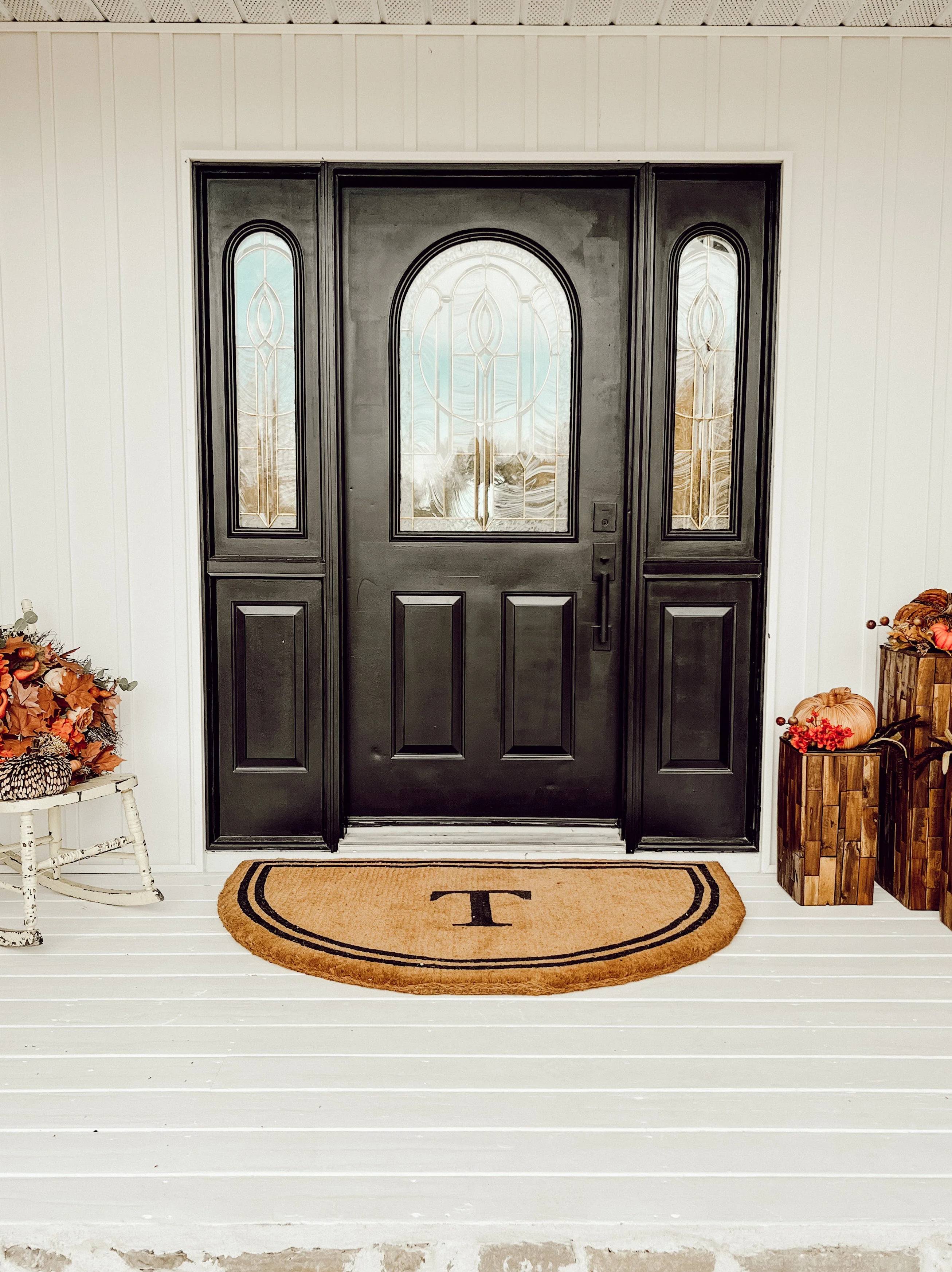 Half Round Double Border Personalized Doormats - Image 6