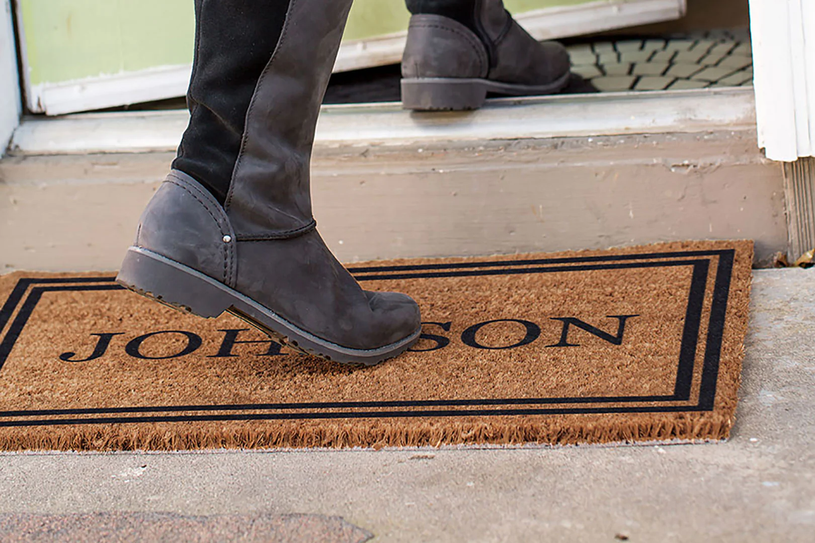 Double Border Personalized Doormats - Image 19