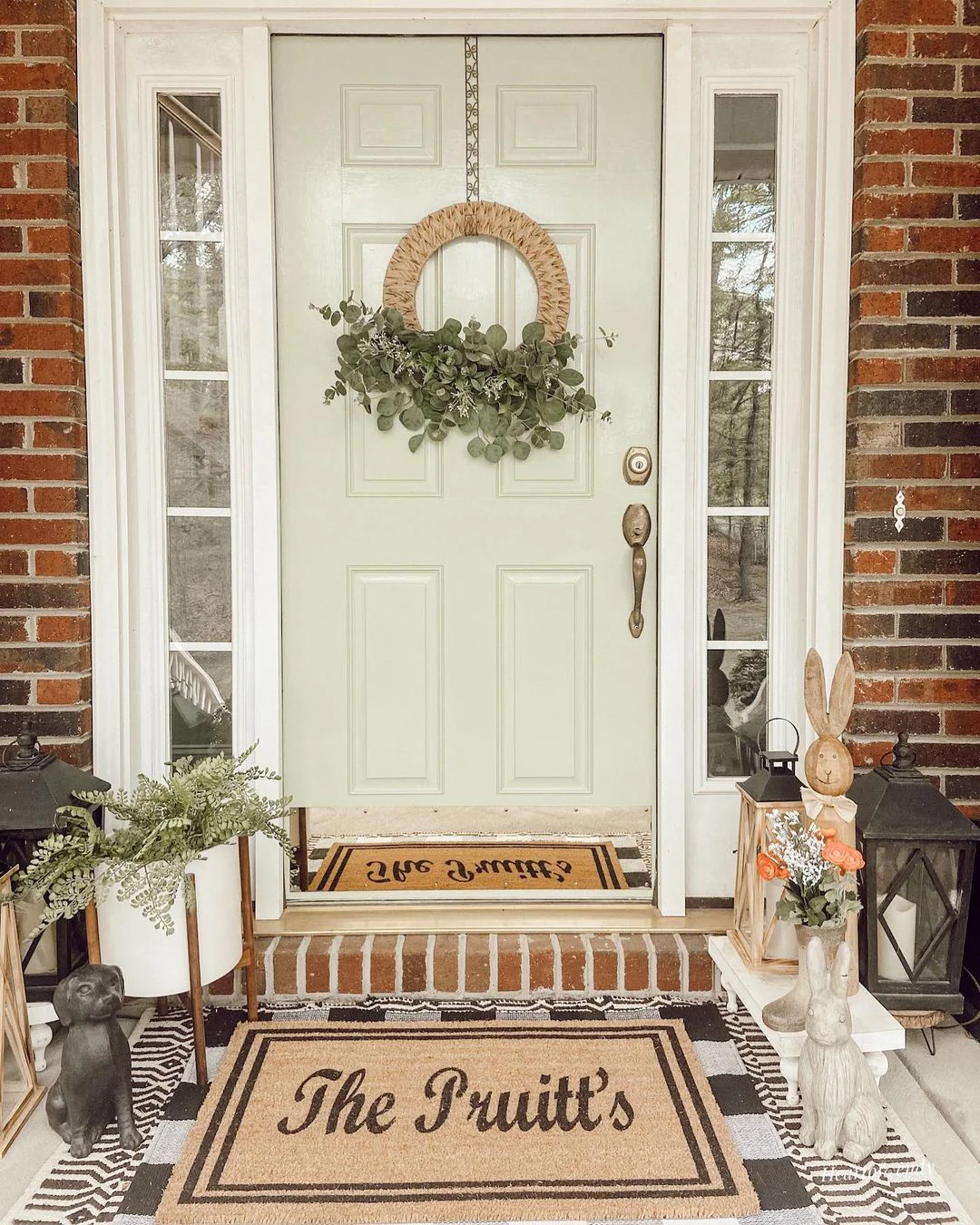 Double Border Personalized Doormats - Image 4