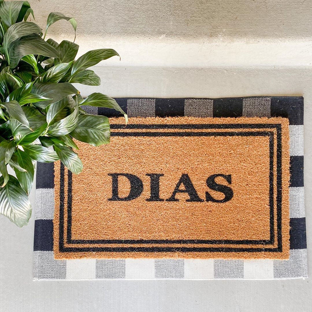 Double Border Personalized Doormats - Image 7