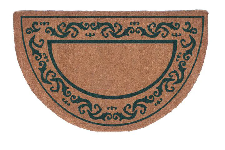 Half Round Rolling Scrolls Border Doormats - Image 5