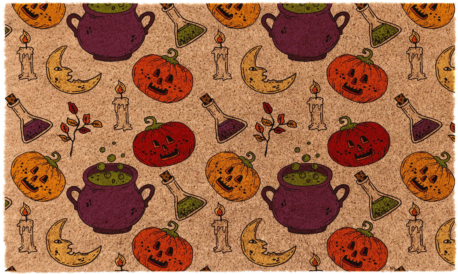 Halloween Pattern Cauldron