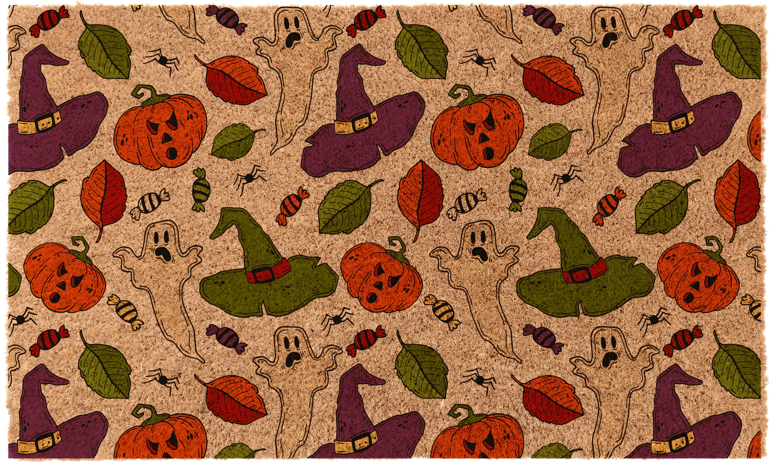 Halloween Pattern Witch