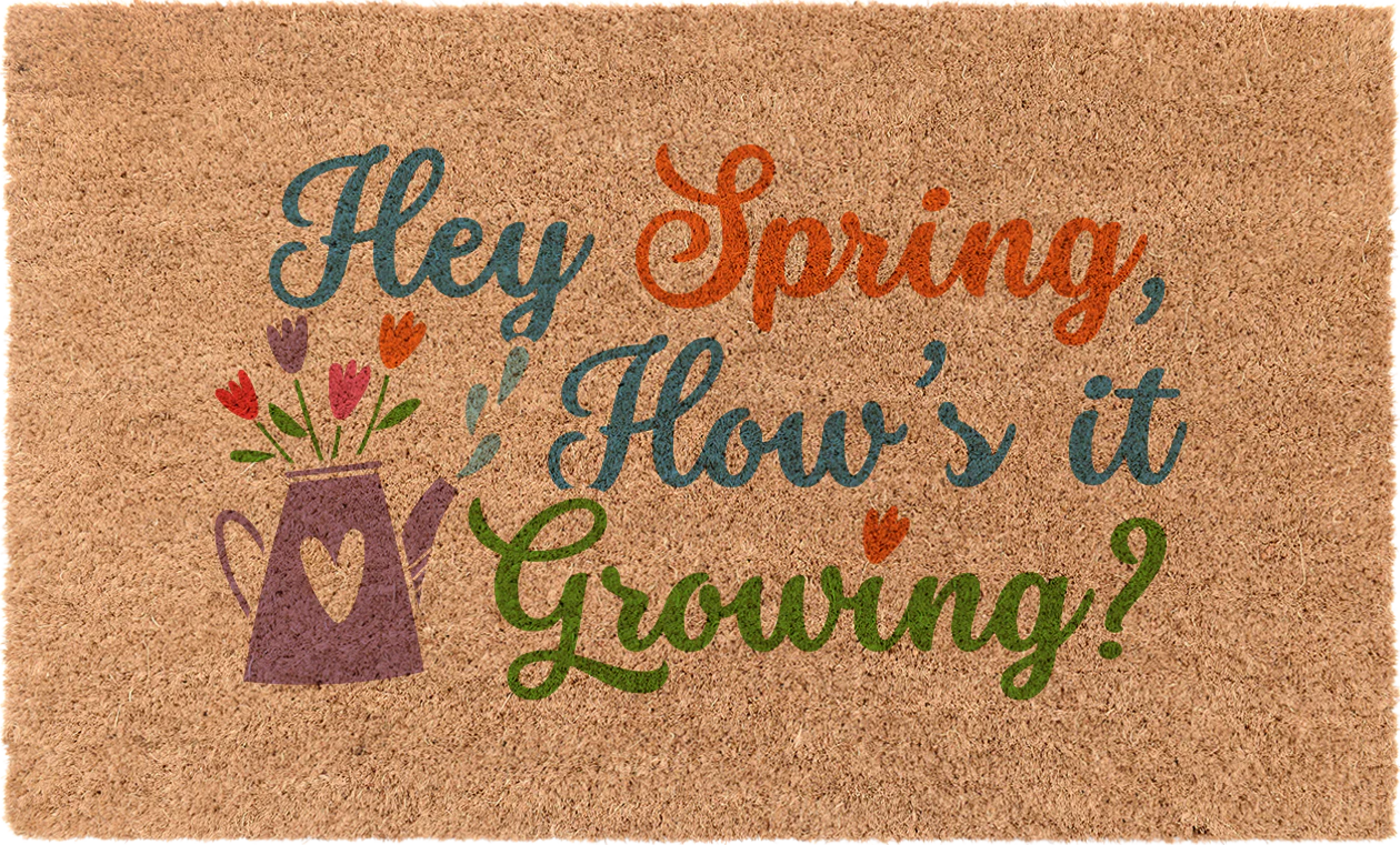 Hey Spring, How's it Growing?