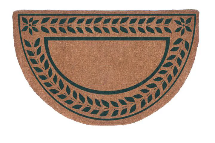 Half Round Leafy Vines Border Doormats - Image 3