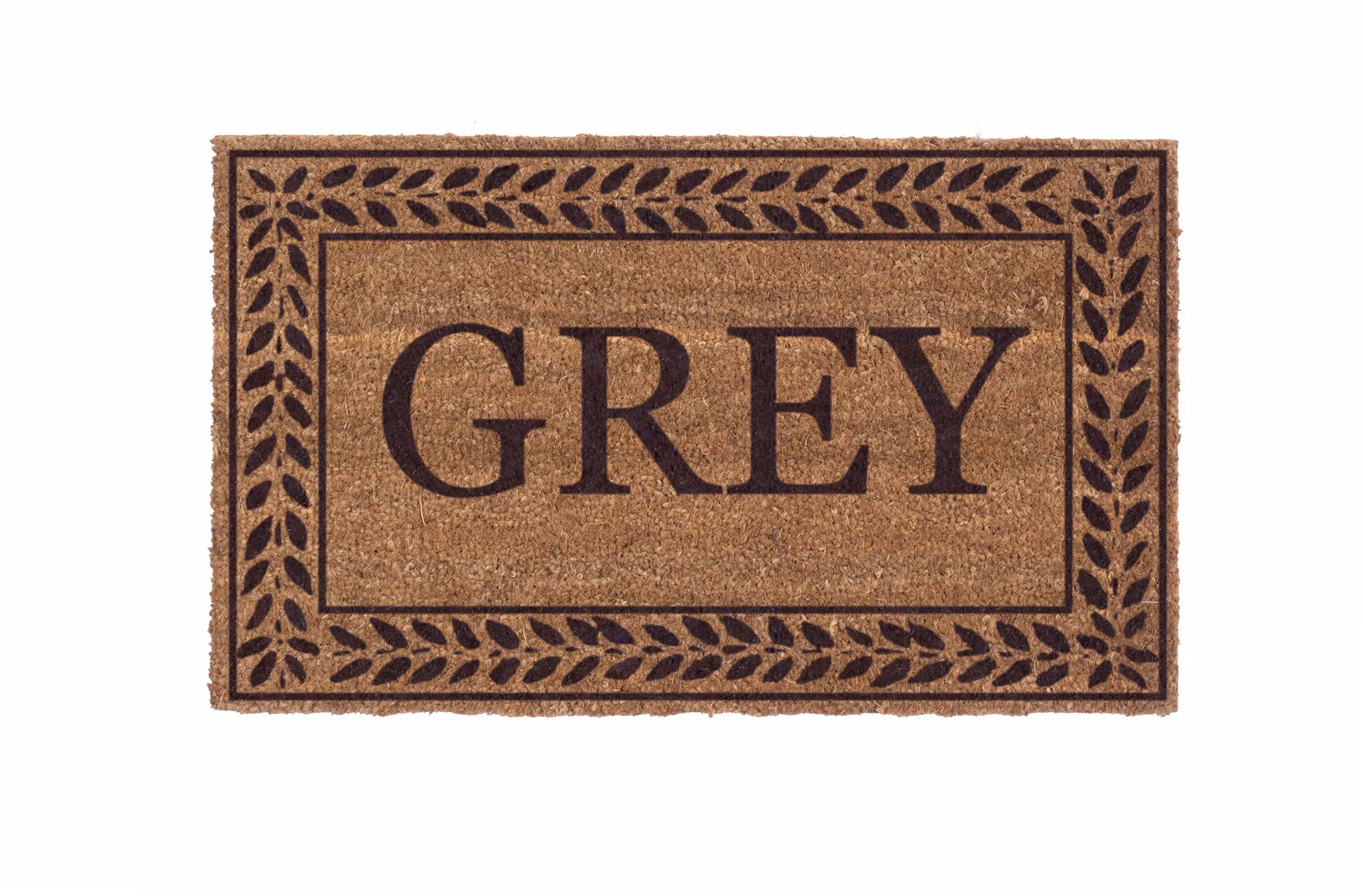 Leafy Vines Border Personalized Doormats - Image 15