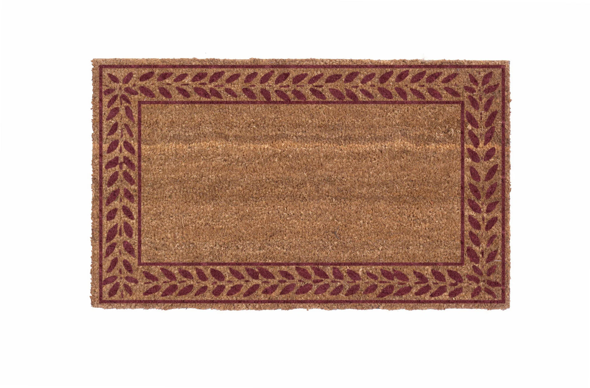 Leafy Vines Bordered Coco Doormats - Image 10