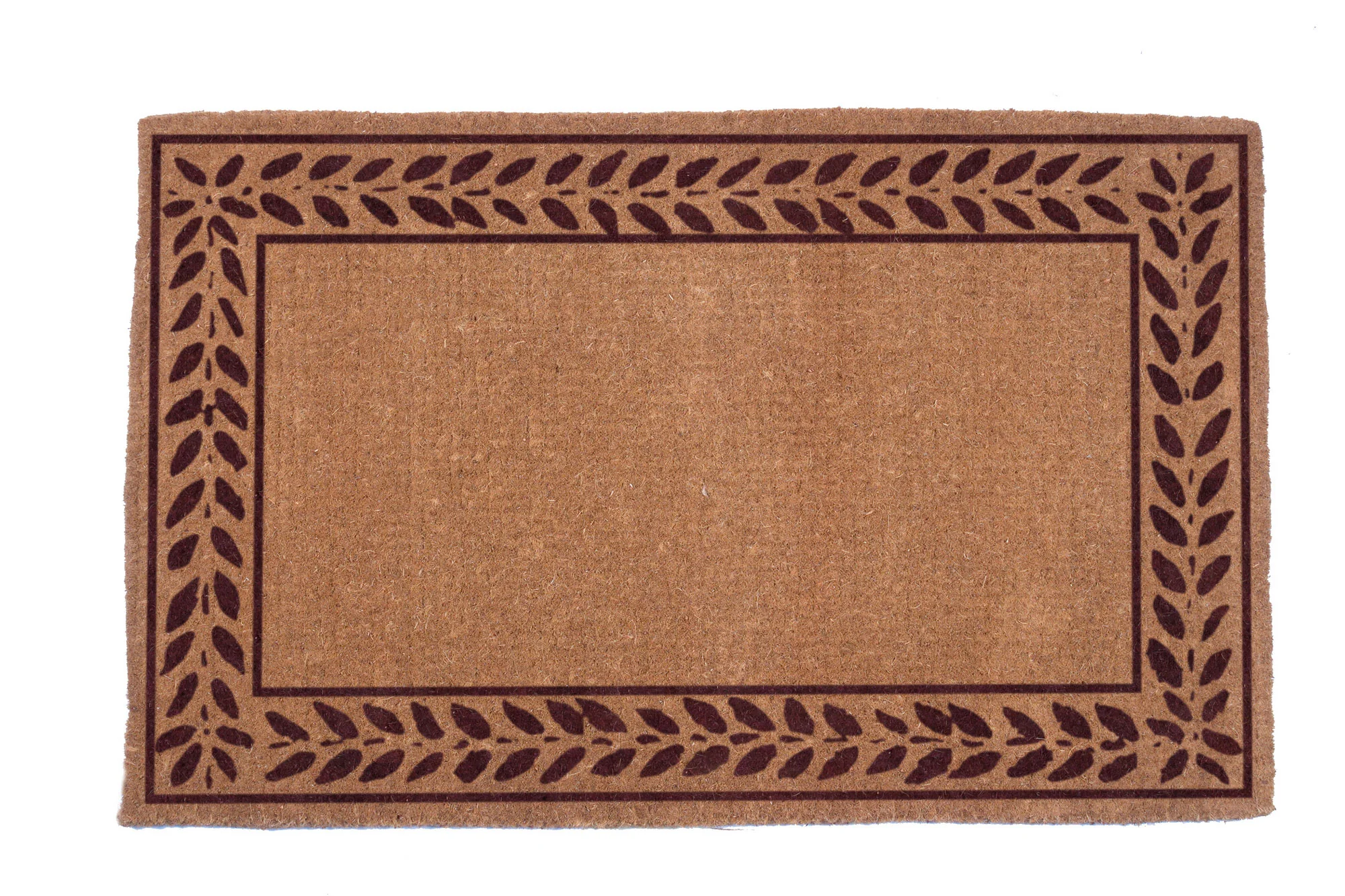 Leafy Vines Bordered Coco Doormats - Image 3