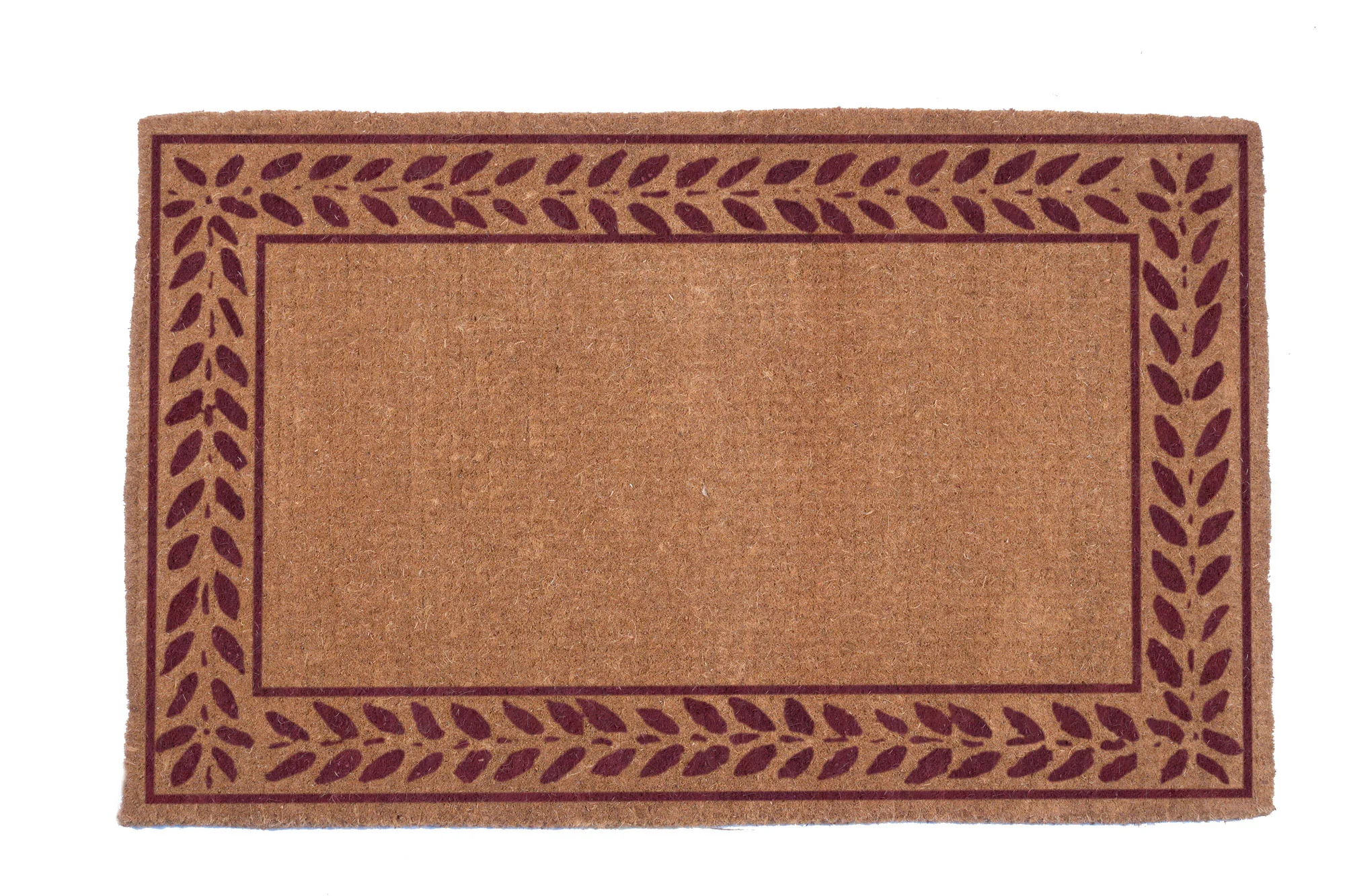 Leafy Vines Bordered Coco Doormats - Image 5