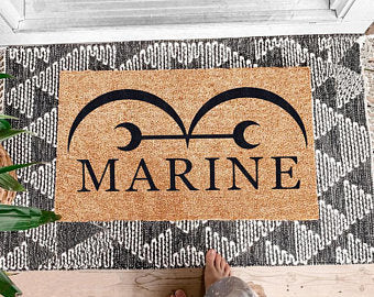 Marine Headquarters Coir Doormat - Image 2