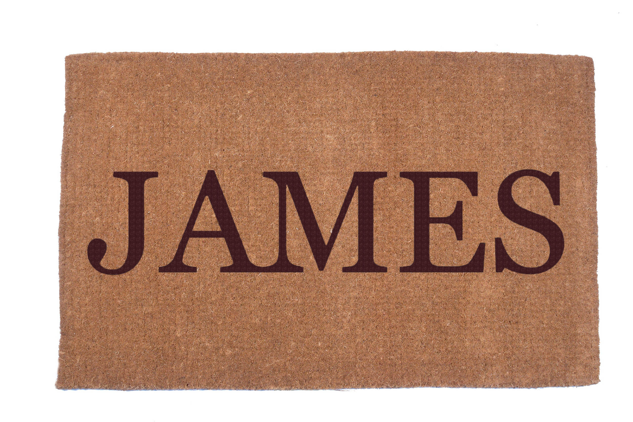 Plain Text Personalized Doormats - Image 11