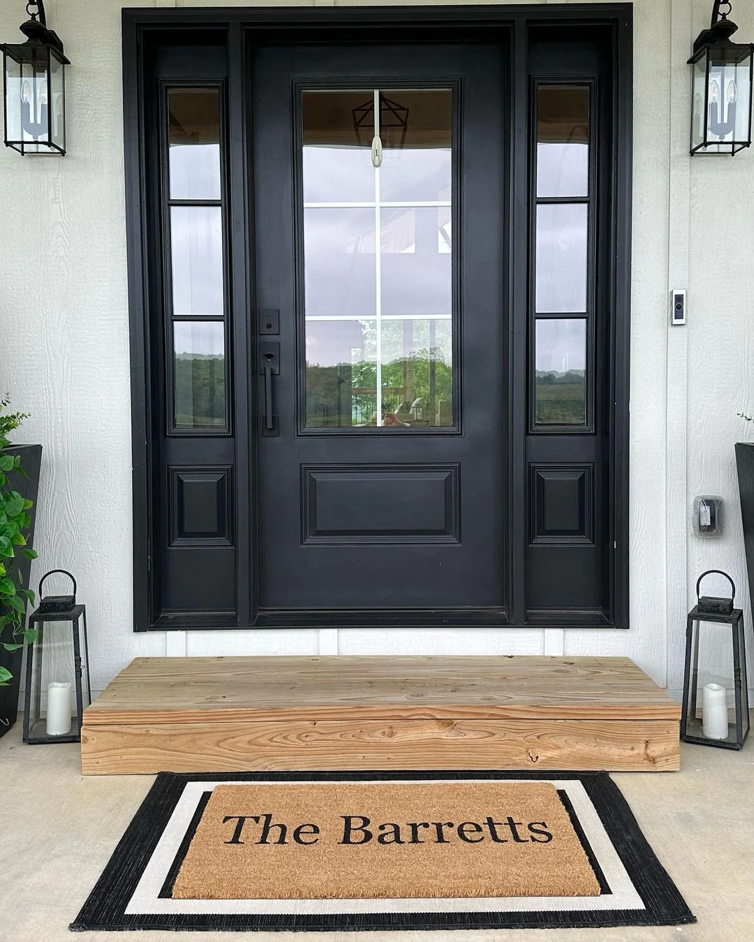 Plain Text Personalized Doormats - Image 12