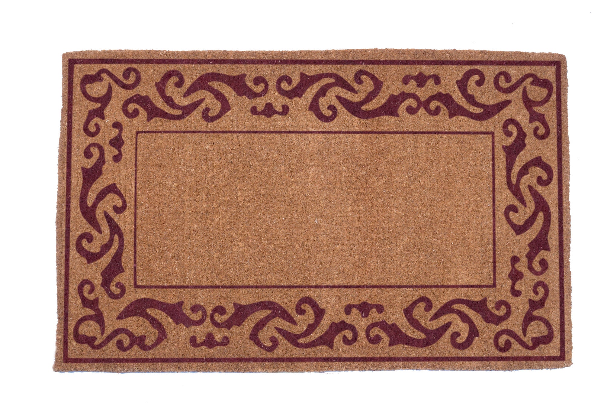 Rolling Scrolls Bordered Coco Doormats - Image 4