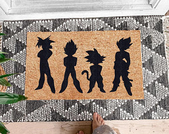 Saiyan Squad Goals Coco Doormat - Image 2