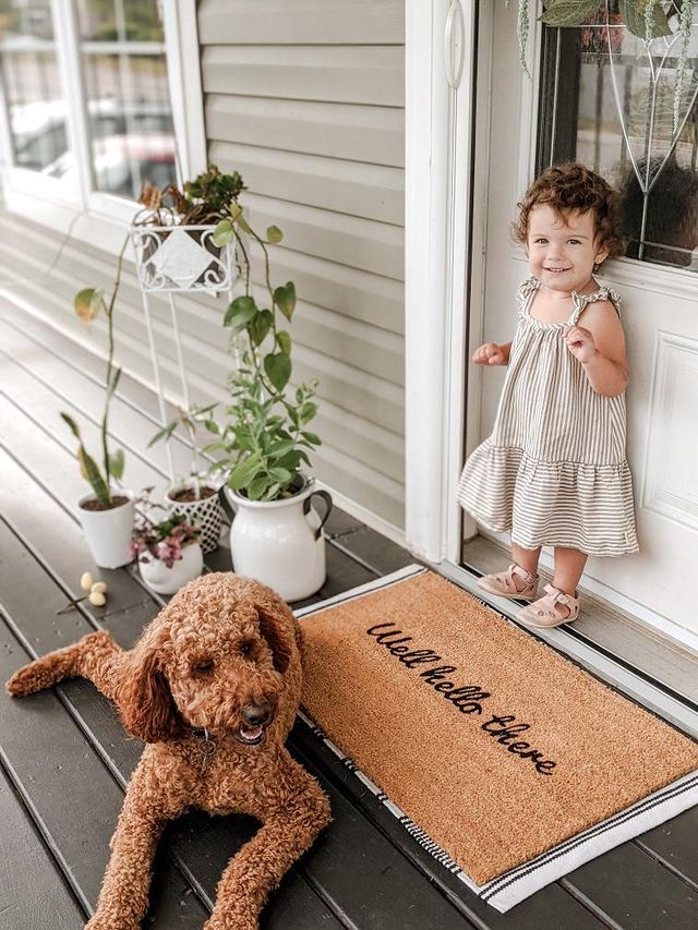 Well Hello There Vinyl Coir Doormat - Image 11